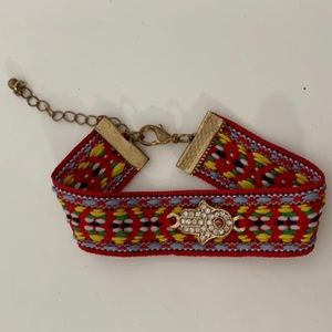 Colorful Bracelet with Charm
